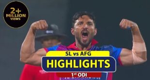 1st-ODI-Highlights-Afghanistan-Tour-Of-Sri-Lanka-25th-November-2022