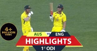 1st-ODI-Highlights-England-Tour-Of-Australia-17th-November-2022