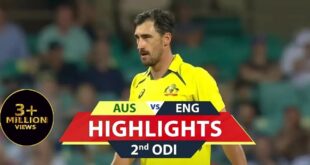 2nd-ODI-Highlights-England-Tour-Of-Australia-19th-November-2022