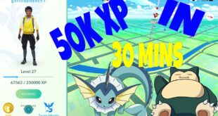 HOW-TO-LEVEL-UP-FAST-quot50k-XP-IN-30-MINUTES-OR-LESSquot-POKEMON-GO-New-Updates