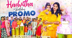 Hadvitha-First-Birthday-Celebrations-Adi-Reddy-Kavitha-Naga-Vlogs