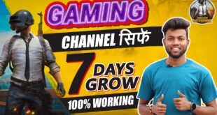 How-To-Grow-Gaming-Channel-Fast-2021-In-7-Days-Only-100-Working