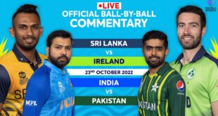 LIVE-Match-16-India-v-Pakistan-amp-SL-v-IRE-OFFICIAL-Commentary-T20-World-Cup-2022