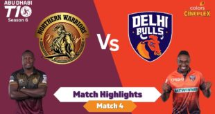 Northern-Warriors-vs-Delhi-Bulls-Abu-Dhabi-T10-2022-Match-04-Season-6-Colors-Cineplex