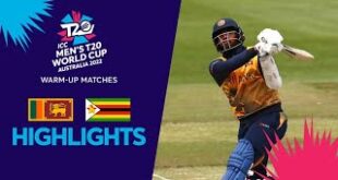 Sl-Vs-Zim-Warm-up-match-full-highlights-icc-t20-world-cup-2022-Srilanka-Vs-Zimbabwe-warmup