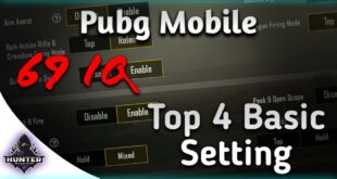 Top-4-Best-Basic-Setting-In-My-Opinion-PUBG-MOBILE-HUNTER-GAMING-Hunter_YT