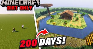 We-Survived-200-Days-on-3-LAYERS-OF-DIRT-in-Minecraft