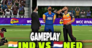 ind-vs-ned-Gameplay-Cricket-Gameplay-2022-IND-VS-NED