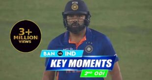 2nd-ODI-Key-Moments-India-Tour-Of-Bangladesh-7th-December-2022