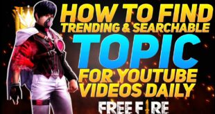 How-To-Find-Trending-amp-Searchable-Topics-on-YouTube-For-Gaming-Trending-And-Searchable-Topics