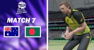 ICC-T20-World-Cup-2022-Gaming-Series-Australia-v-Bangladesh-Group-2-Match-7-Perth-Stadium