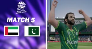 ICC-T20-World-Cup-2022-Gaming-Series-UAE-v-Pakistan-Group-A-Match-5-Hobart