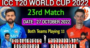 ICC-T20-World-Cup-2022-India-vs-Nederlands-Playing-11-IND-vs-NED-Details-amp-Playing-11-2022