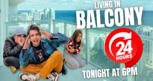 Living-In-BALCONY-For-24-Hours-Challenge-Rimorav-Vlogs