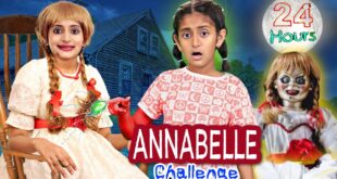 Living-Like-ANNABELLE-Haunted-Doll-for-24-Hours-Vs-Wednesday-Addams-MyMissAnand