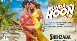 Munda-Sona-Hoon-Main-Video-Shehzada-Kartik-Kriti-Diljit-Nikhita-Pritam-Kumaar-Rohit